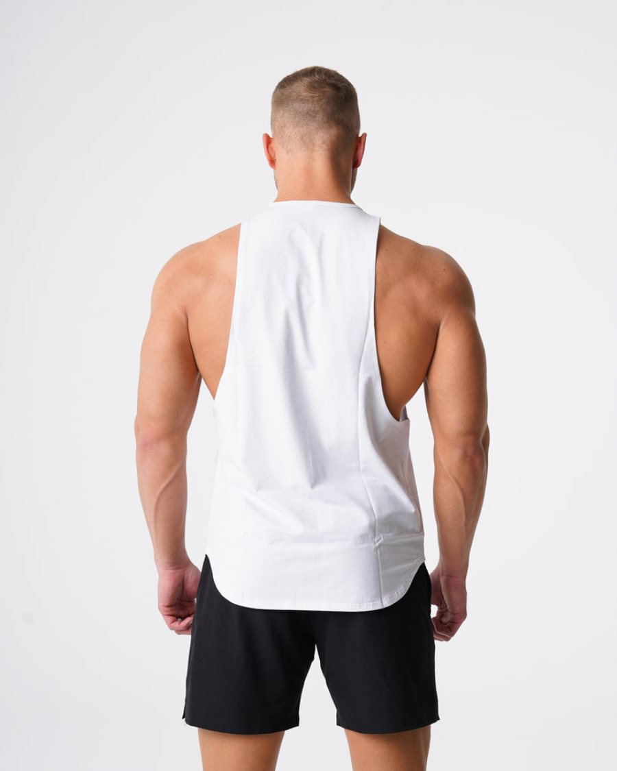 Camiseta Tirantes NVGTN Pulse Edge Hombre Blancas España | 7f5Lxj4g