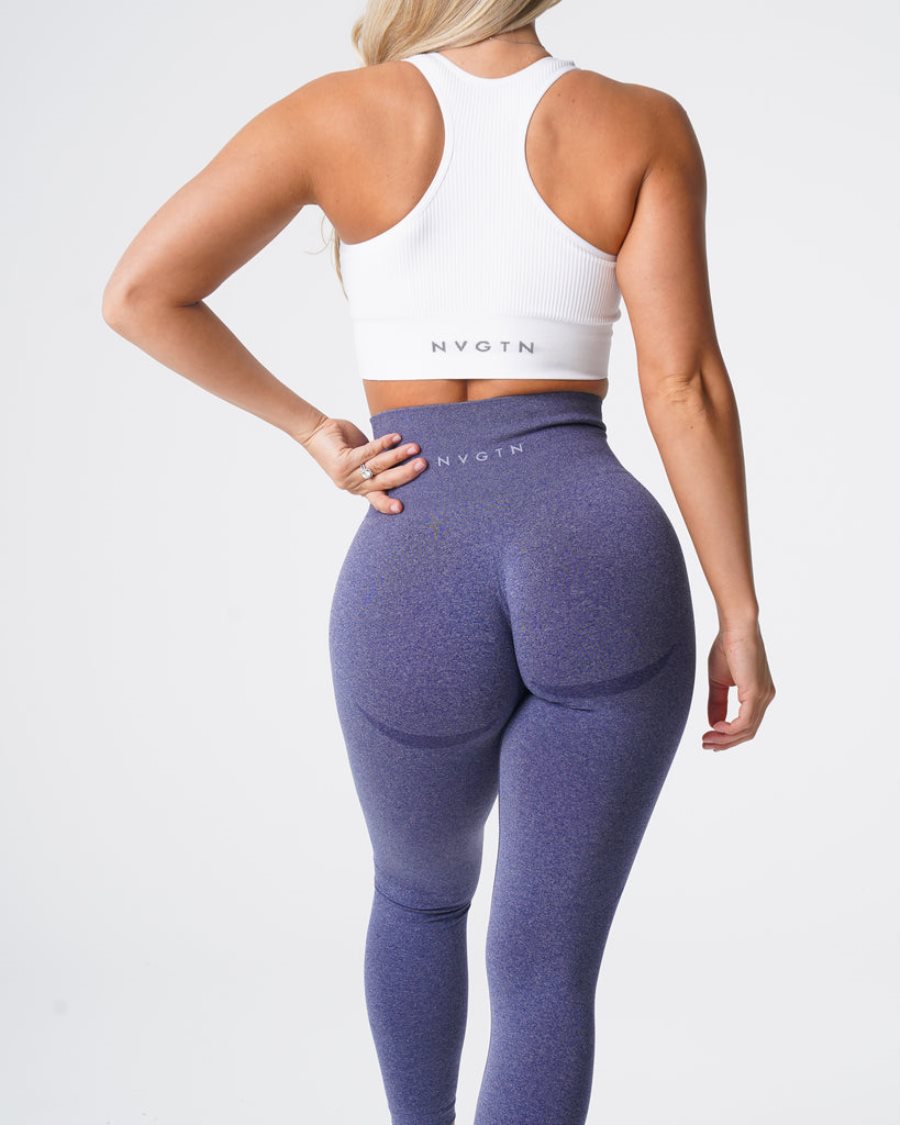 Leggins NVGTN Contour Seamless Mujer Indigo España | oEoSxWvx