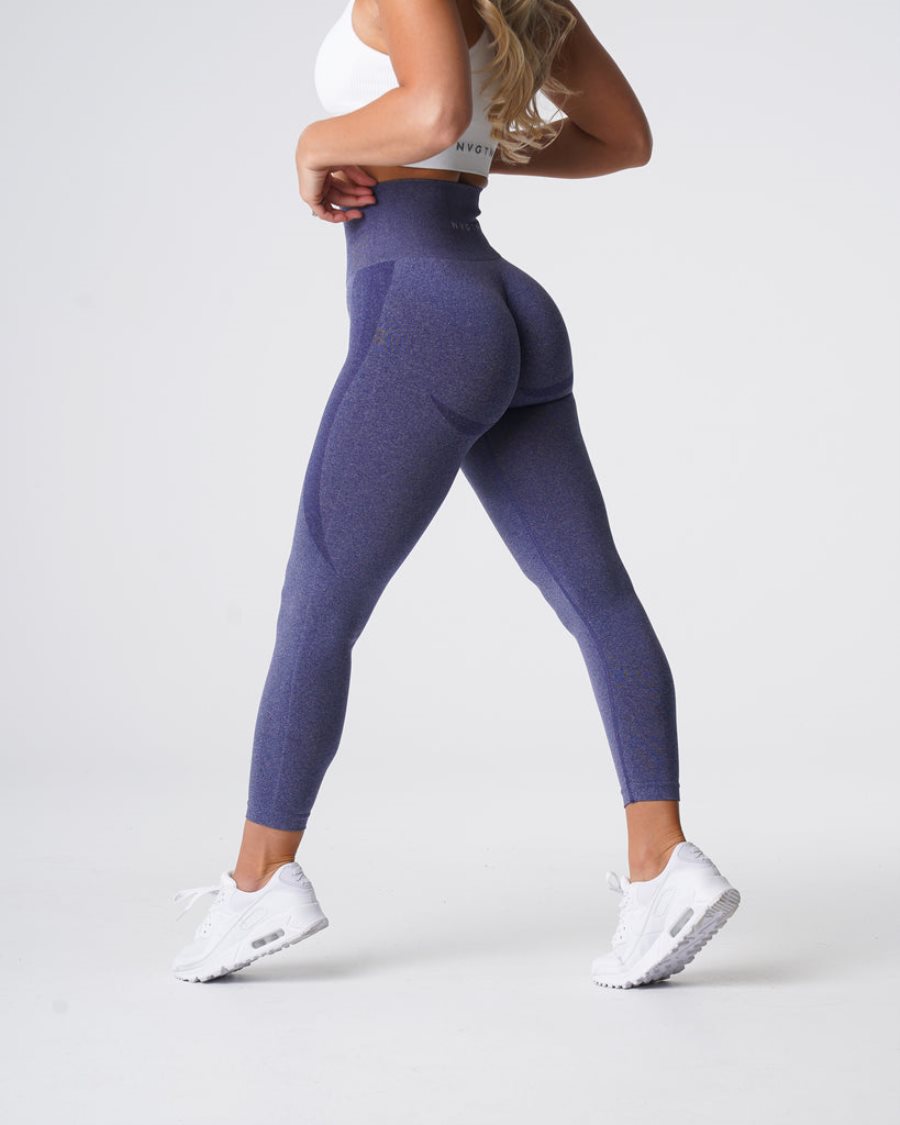 Leggins NVGTN Contour Seamless Mujer Indigo España | oEoSxWvx