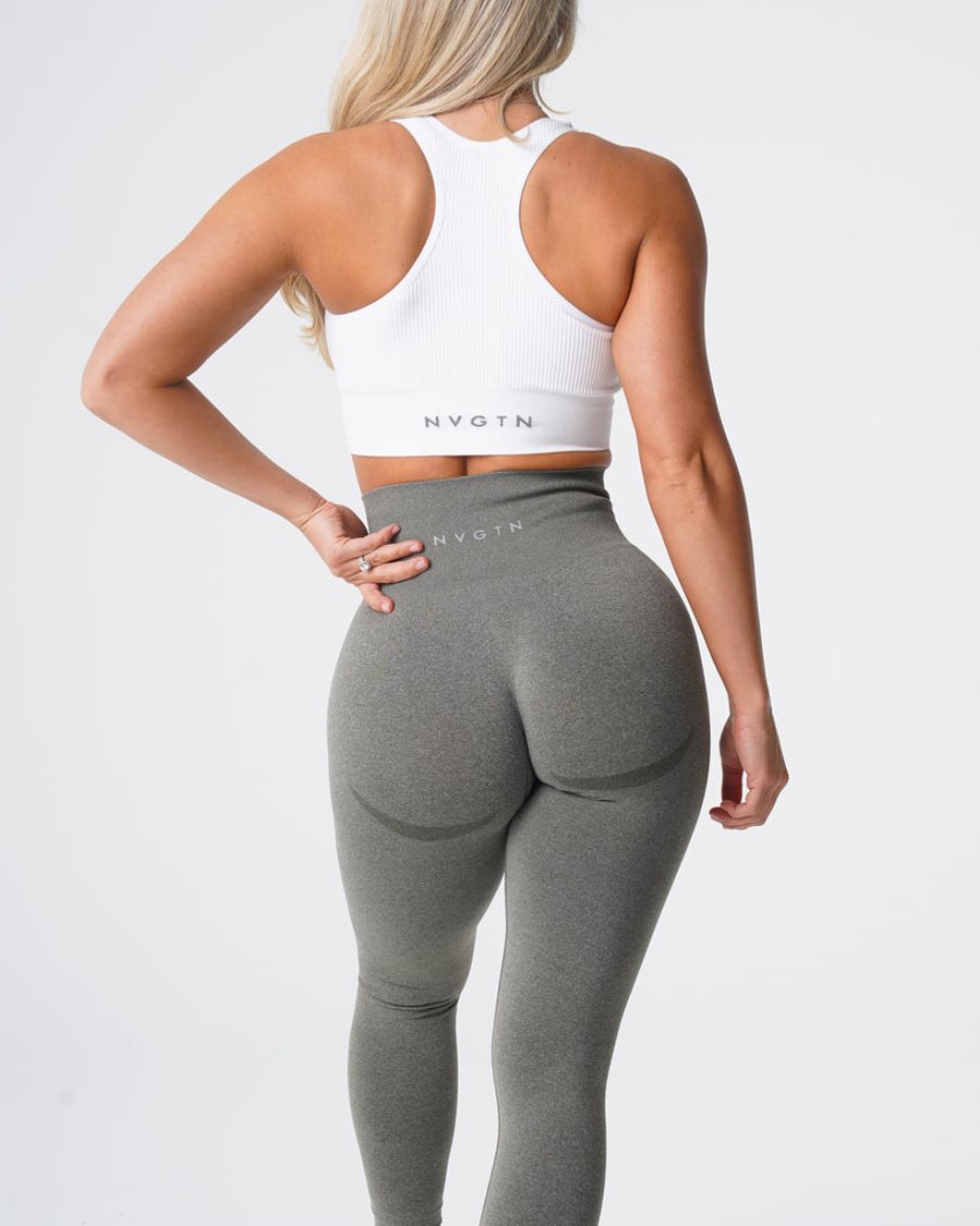 Leggins NVGTN Contour Seamless Mujer Kaki Verde España | f08u1yWN