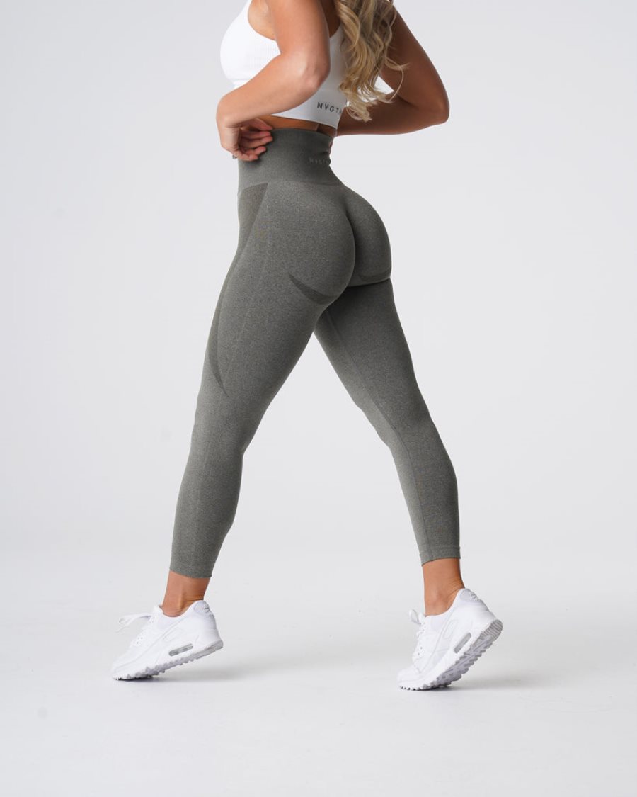 Leggins NVGTN Contour Seamless Mujer Kaki Verde España | f08u1yWN