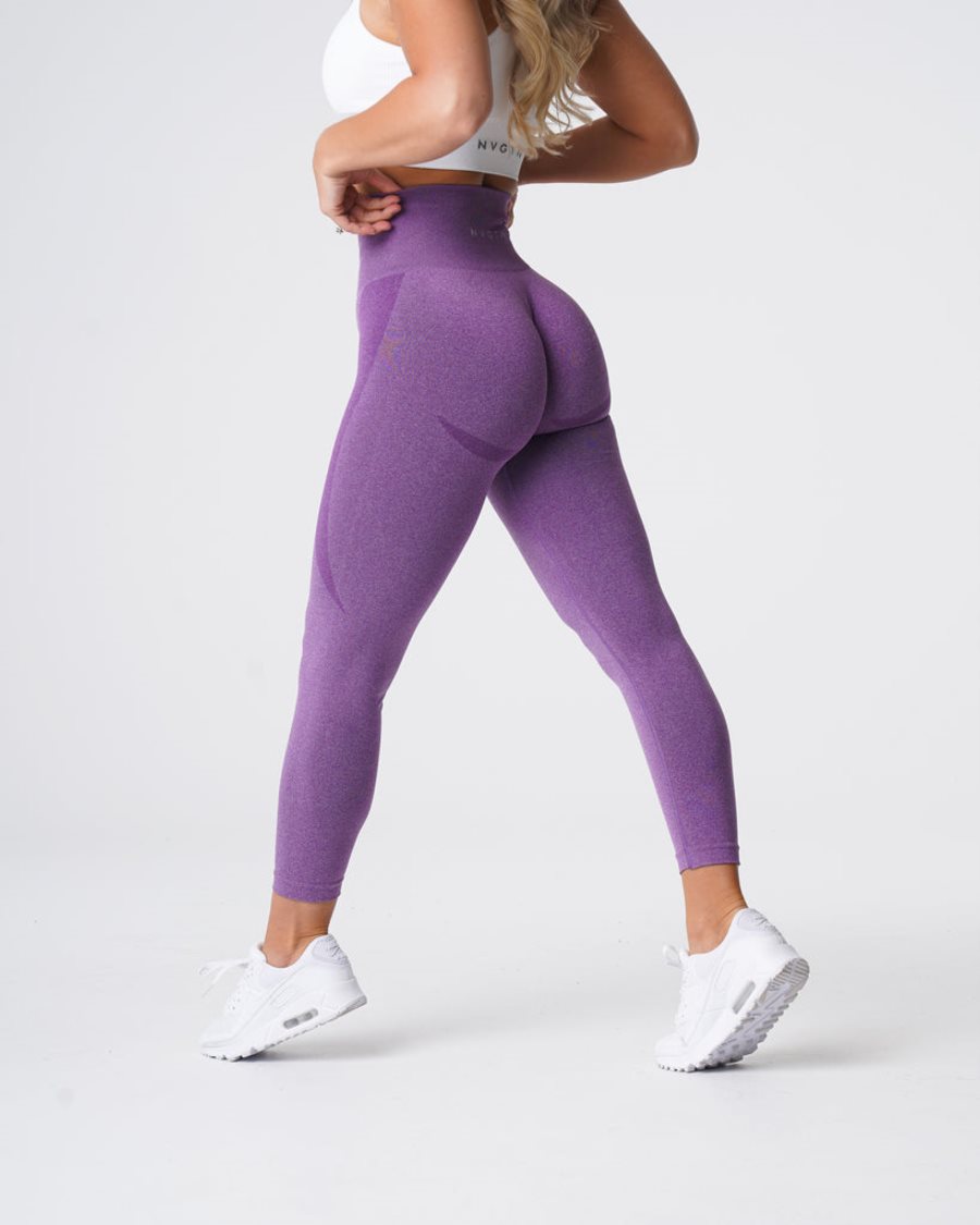 Leggins NVGTN Contour Seamless Mujer Moradas España | ggyv9yxq