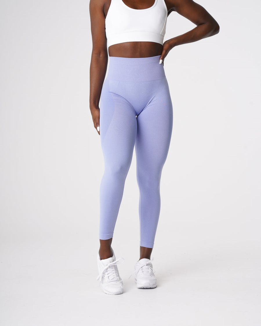 Leggins NVGTN Contour Seamless Mujer Moradas Claro España | jjPo192h