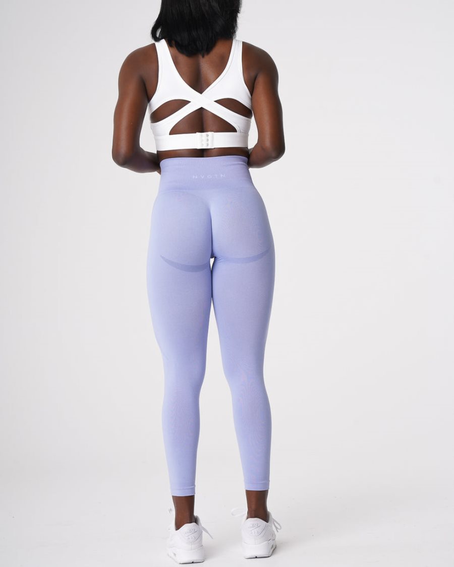 Leggins NVGTN Contour Seamless Mujer Moradas Claro España | jjPo192h