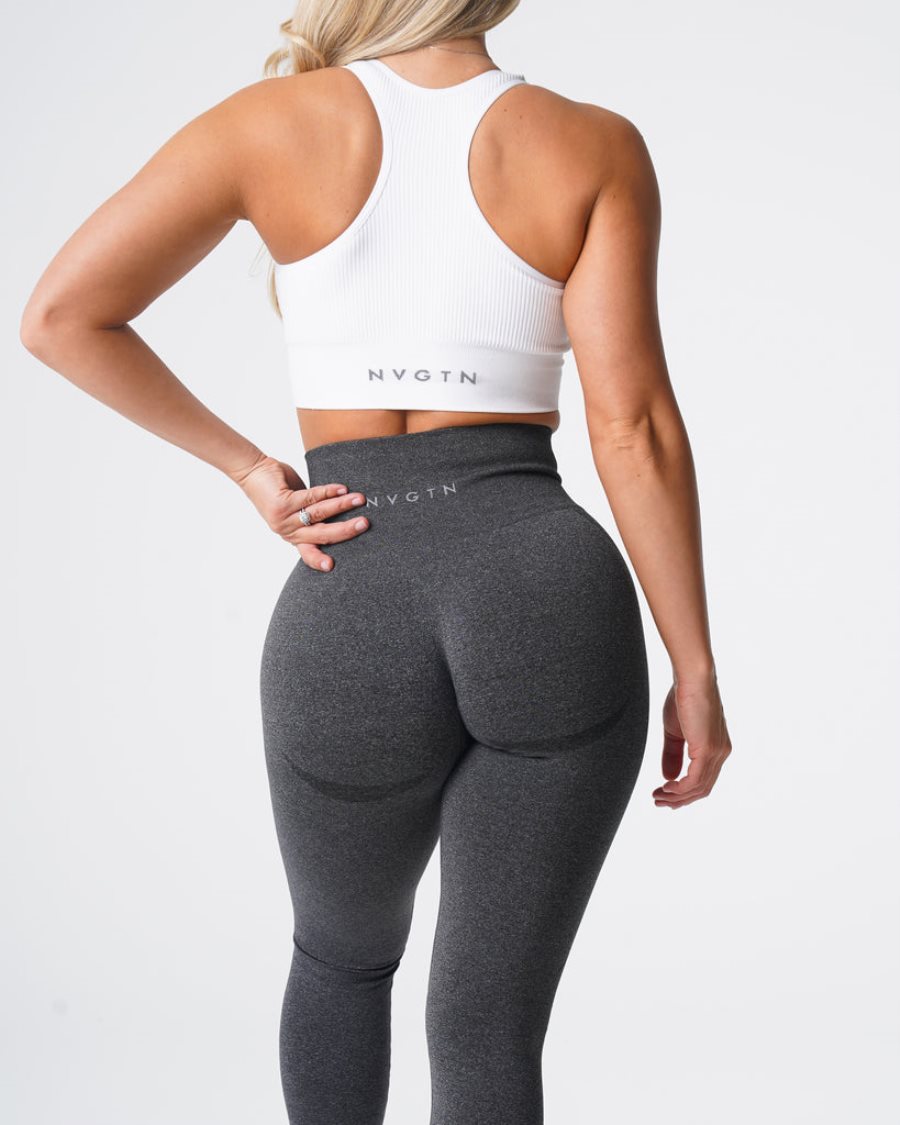 Leggins NVGTN Contour Seamless Mujer Negras España | rbd9rhOW