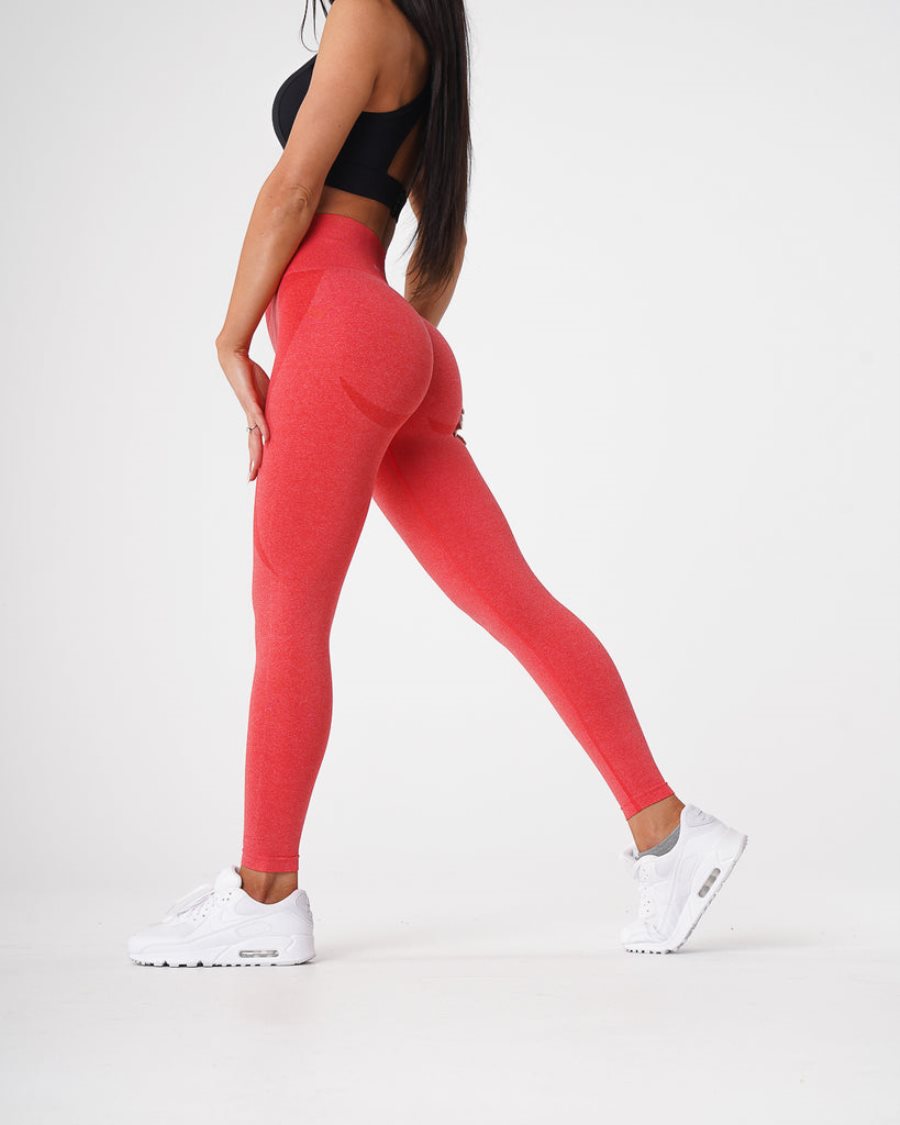 Leggins NVGTN Contour Seamless Mujer Rojas España | 3Wc5lBm9