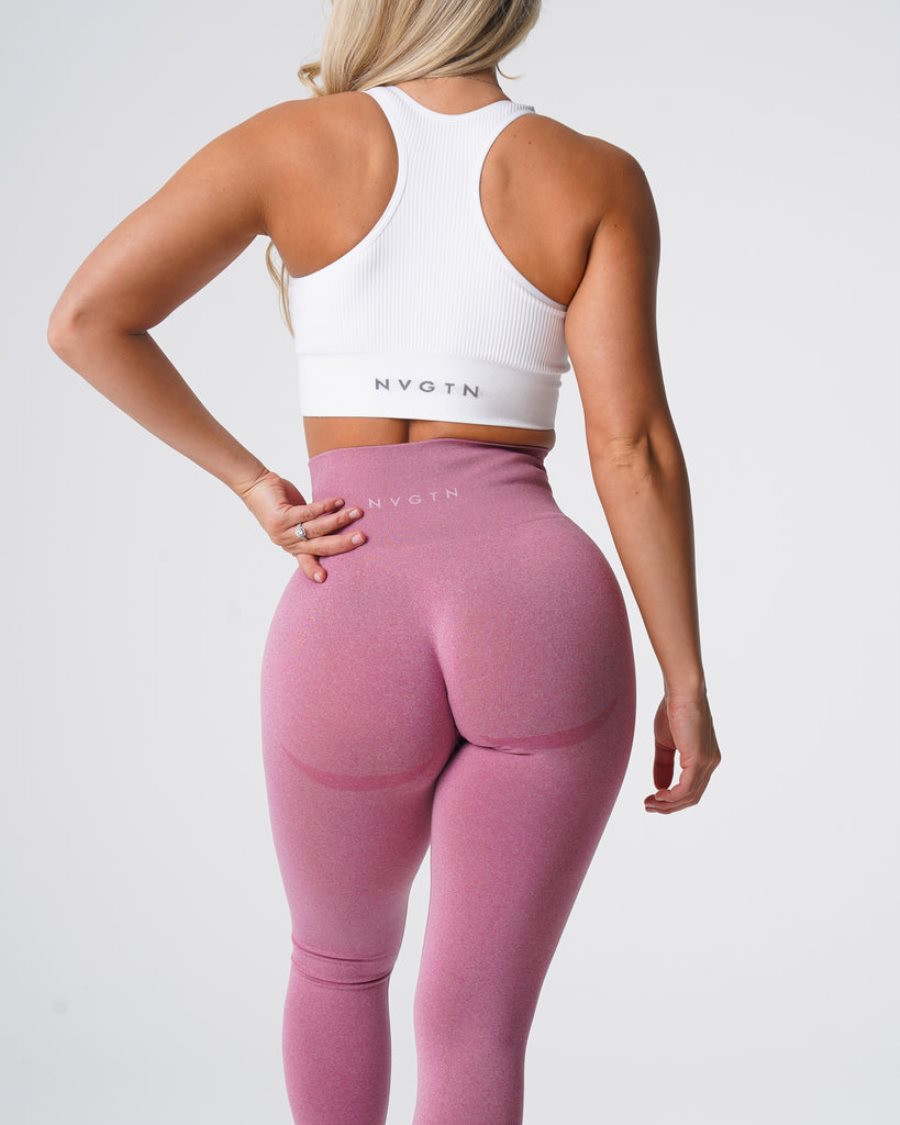 Leggins NVGTN Contour Seamless Mujer Rosas España | SfHuttXJ