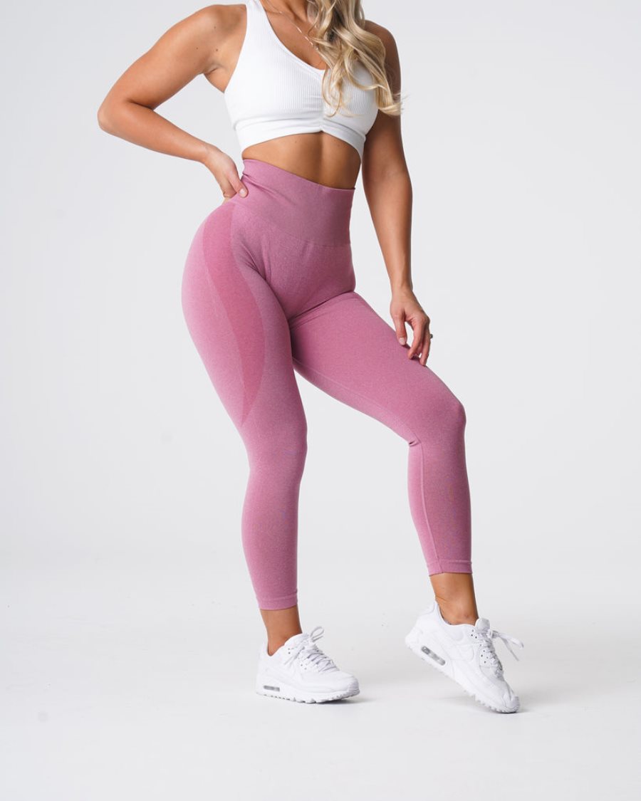 Leggins NVGTN Contour Seamless Mujer Rosas España | SfHuttXJ