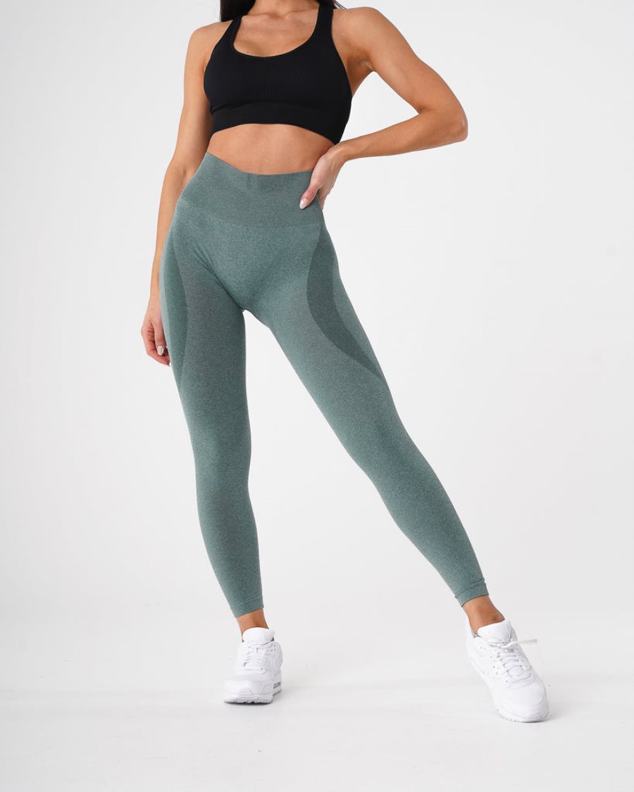 Leggins NVGTN Contour Seamless Mujer Verde España | QlAjLrXC