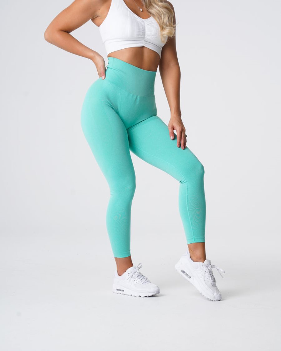 Leggins NVGTN Contour Seamless Mujer Verde Menta España | kj7XOfqy