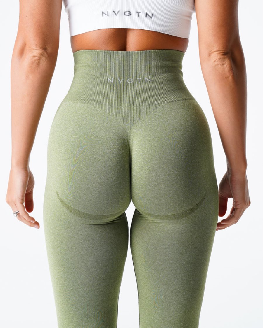 Leggins NVGTN Contour Seamless Mujer Verde España | tj8Tvczf