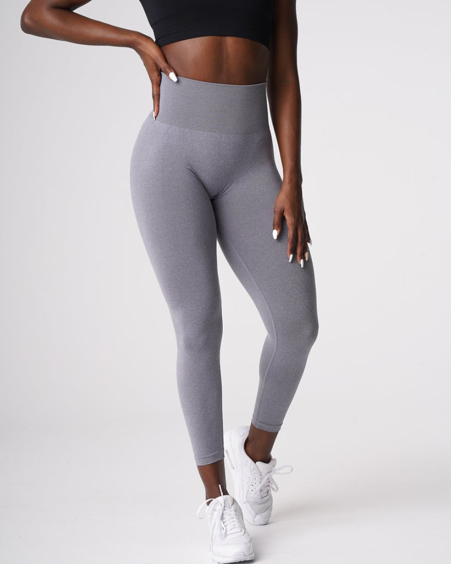 Leggins NVGTN Curve Seamless Mujer Gris España | c0cLlVGH