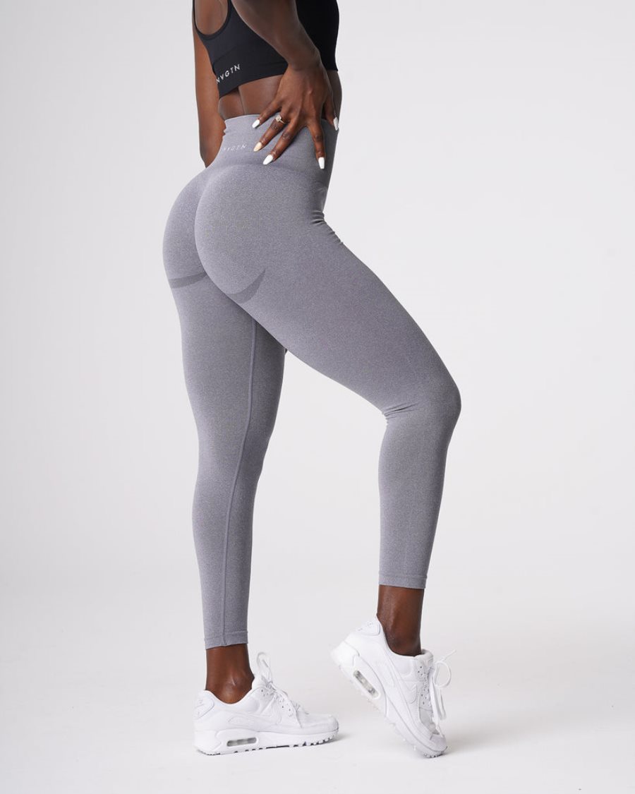 Leggins NVGTN Curve Seamless Mujer Gris España | c0cLlVGH