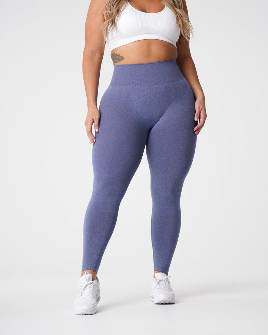 Leggins NVGTN Curve Seamless Mujer Moradas España | 65F5Edzi