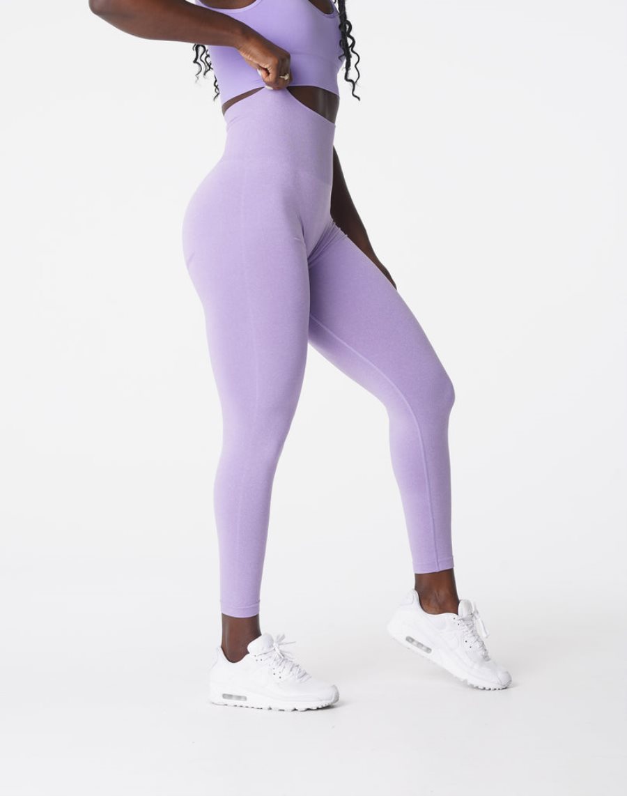 Leggins NVGTN Curve Seamless Mujer Moradas España | V6QfLPhV