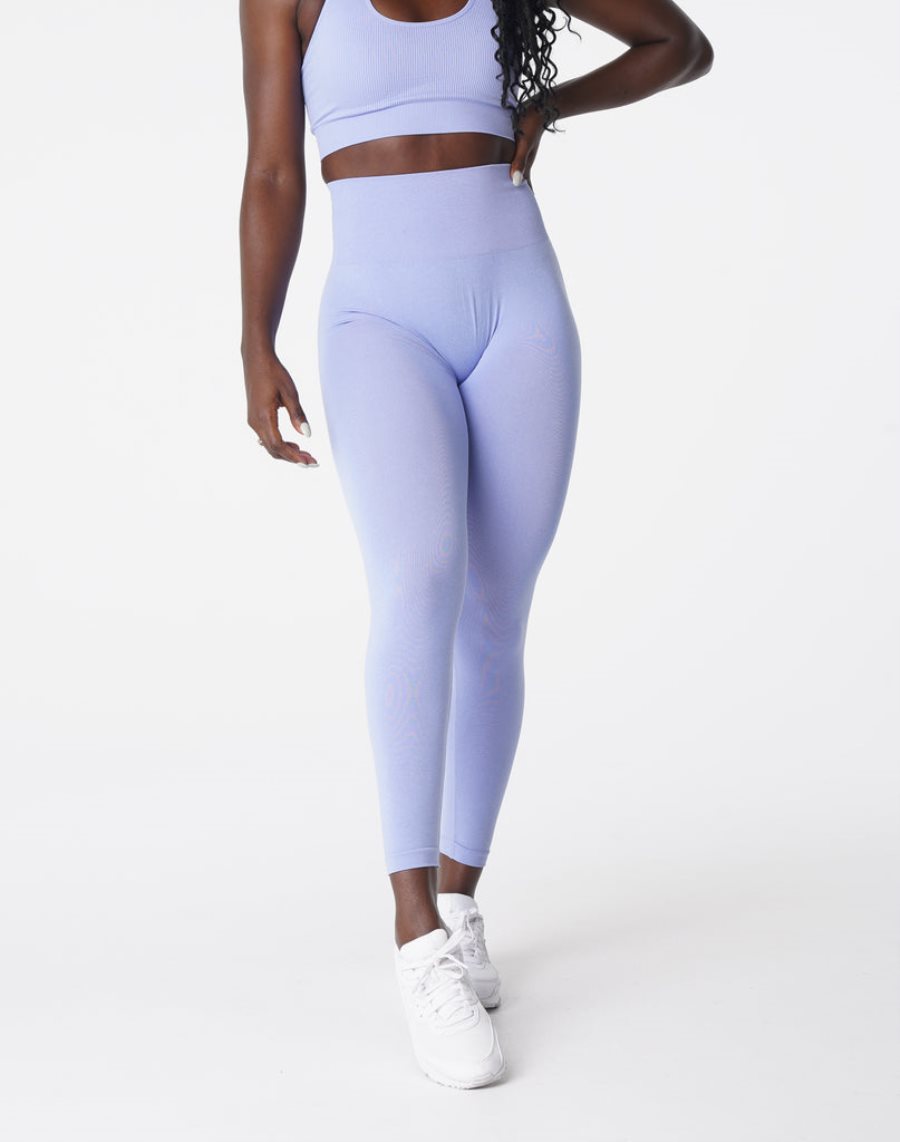 Leggins NVGTN Curve Seamless Mujer Moradas Claro España | wyFvGk7u