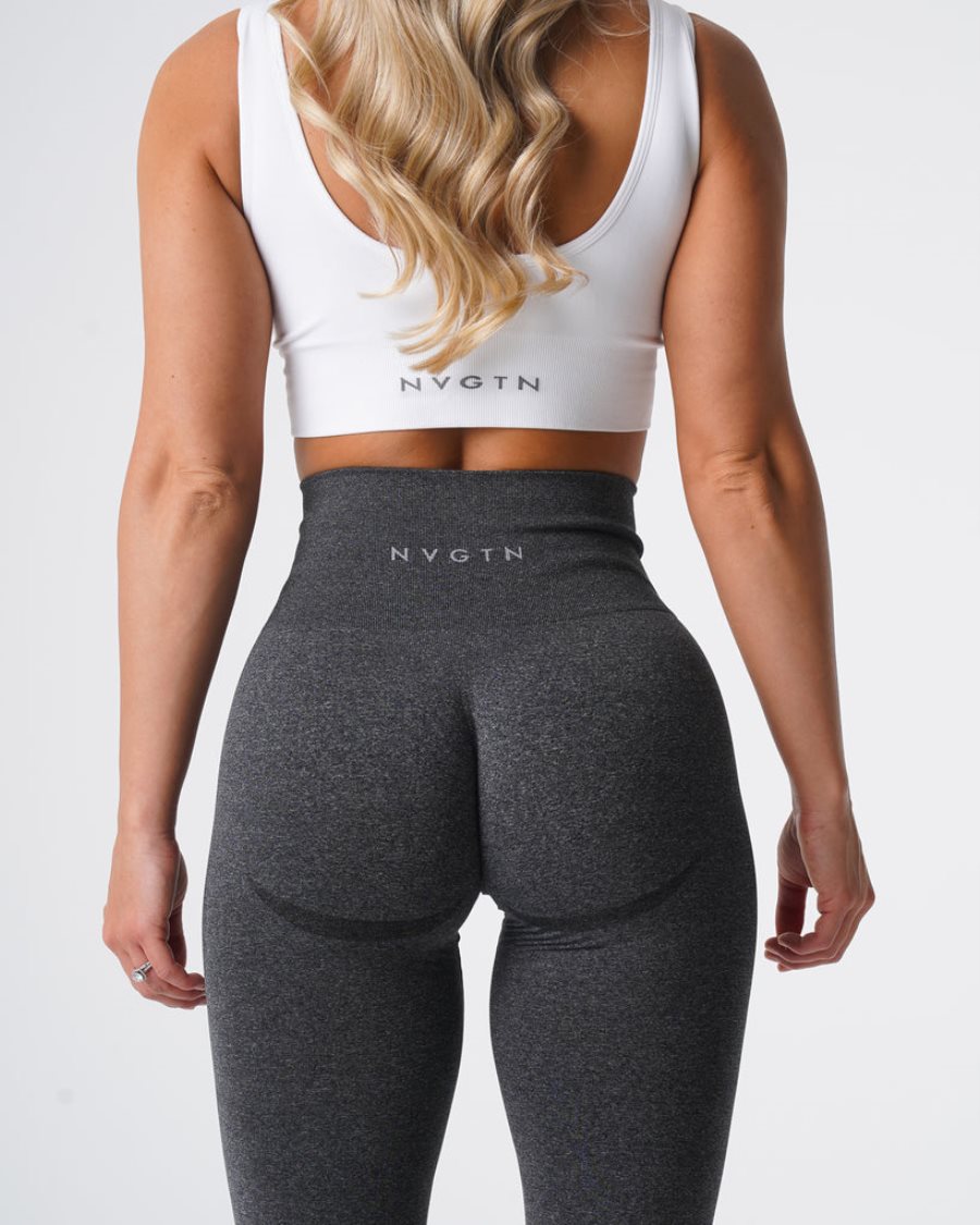 Leggins NVGTN Curve Seamless Mujer Negras España | RKoIFfu8