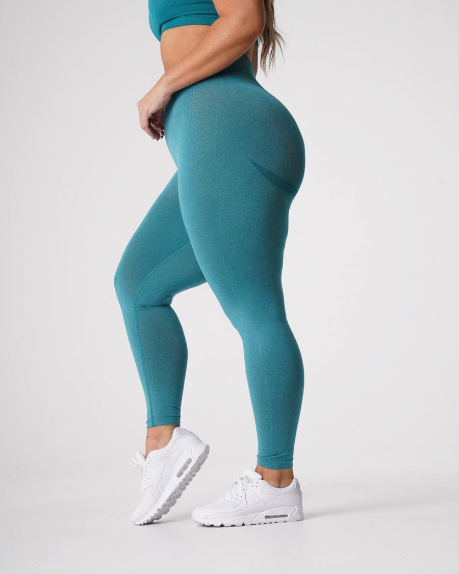 Leggins NVGTN Curve Seamless Mujer Turquesa España | 7qcSb0Rt