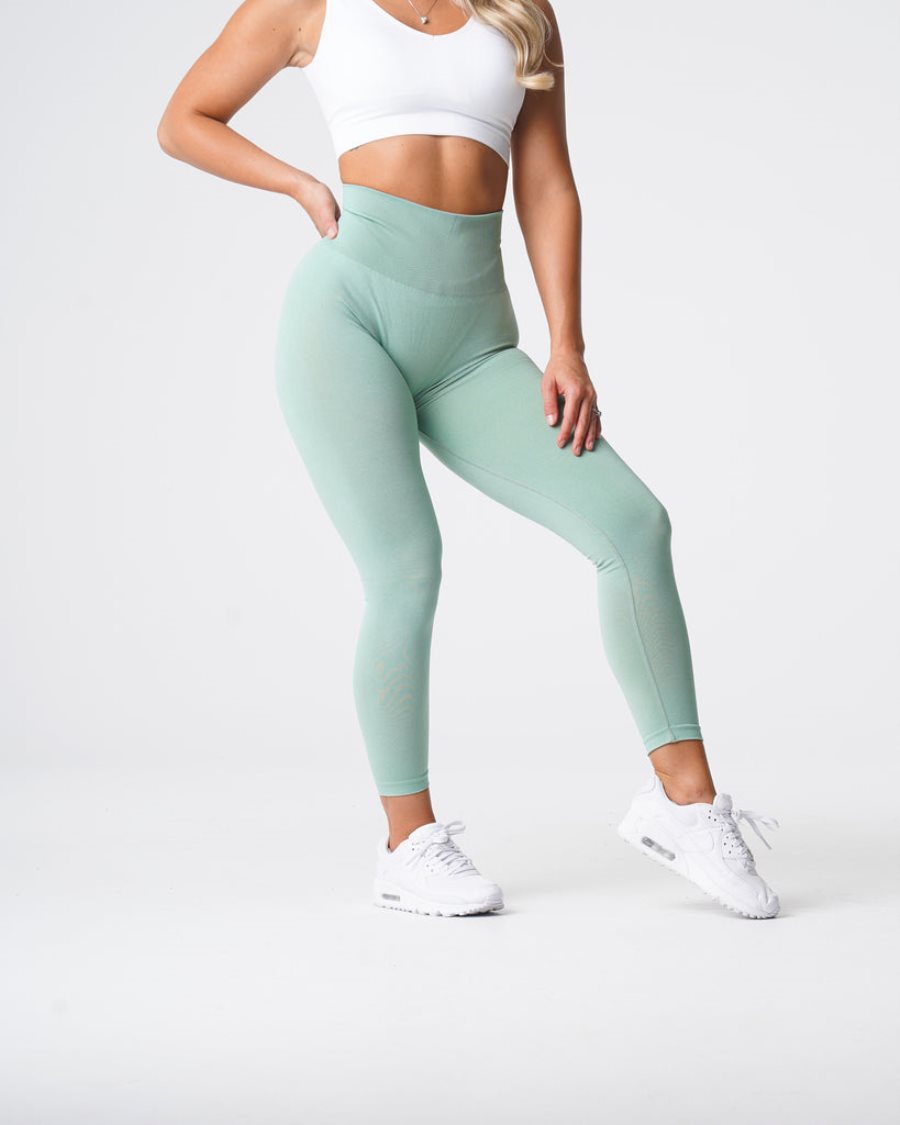 Leggins NVGTN Curve Seamless Mujer Verde España | dz0qjkBX