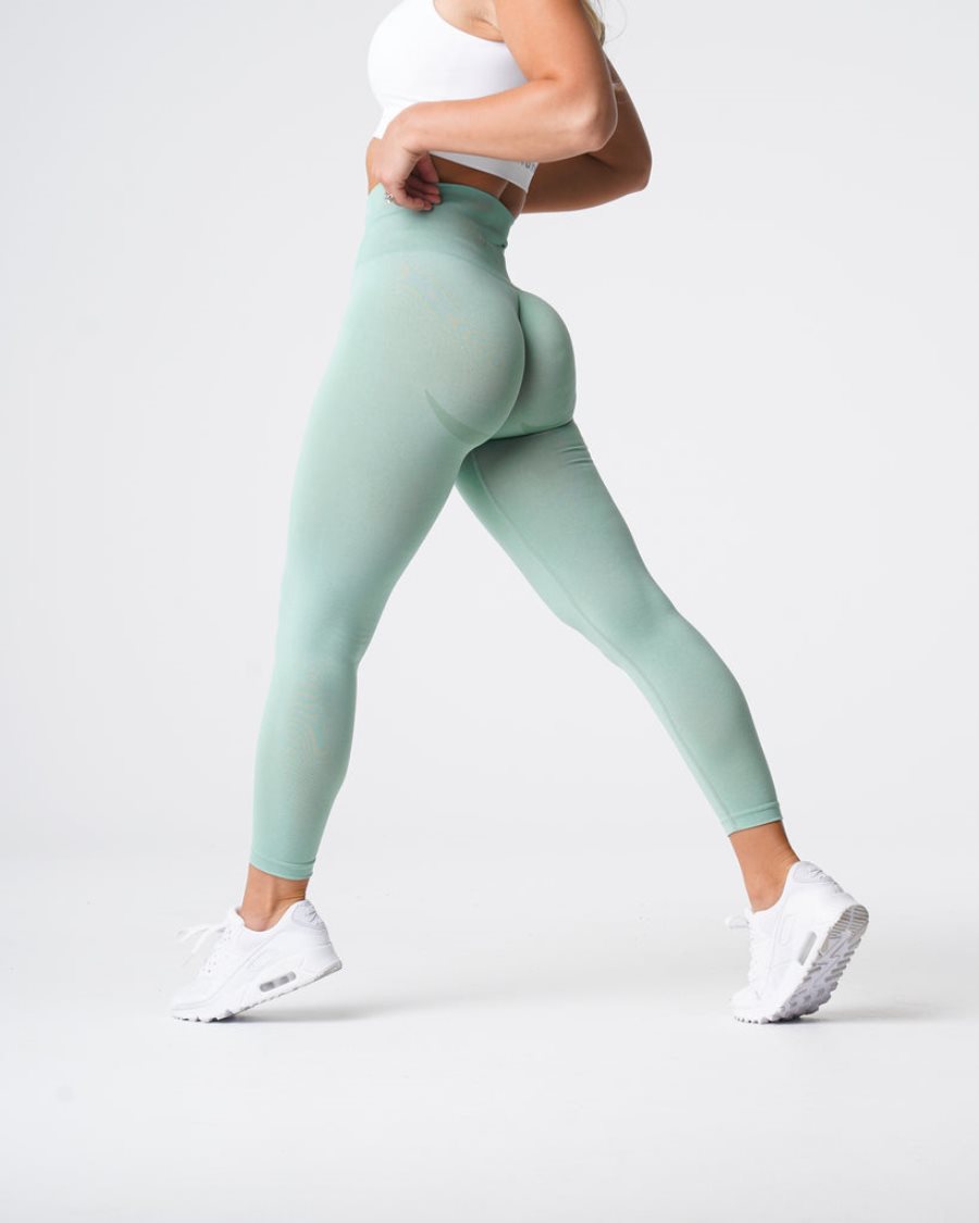 Leggins NVGTN Curve Seamless Mujer Verde España | dz0qjkBX