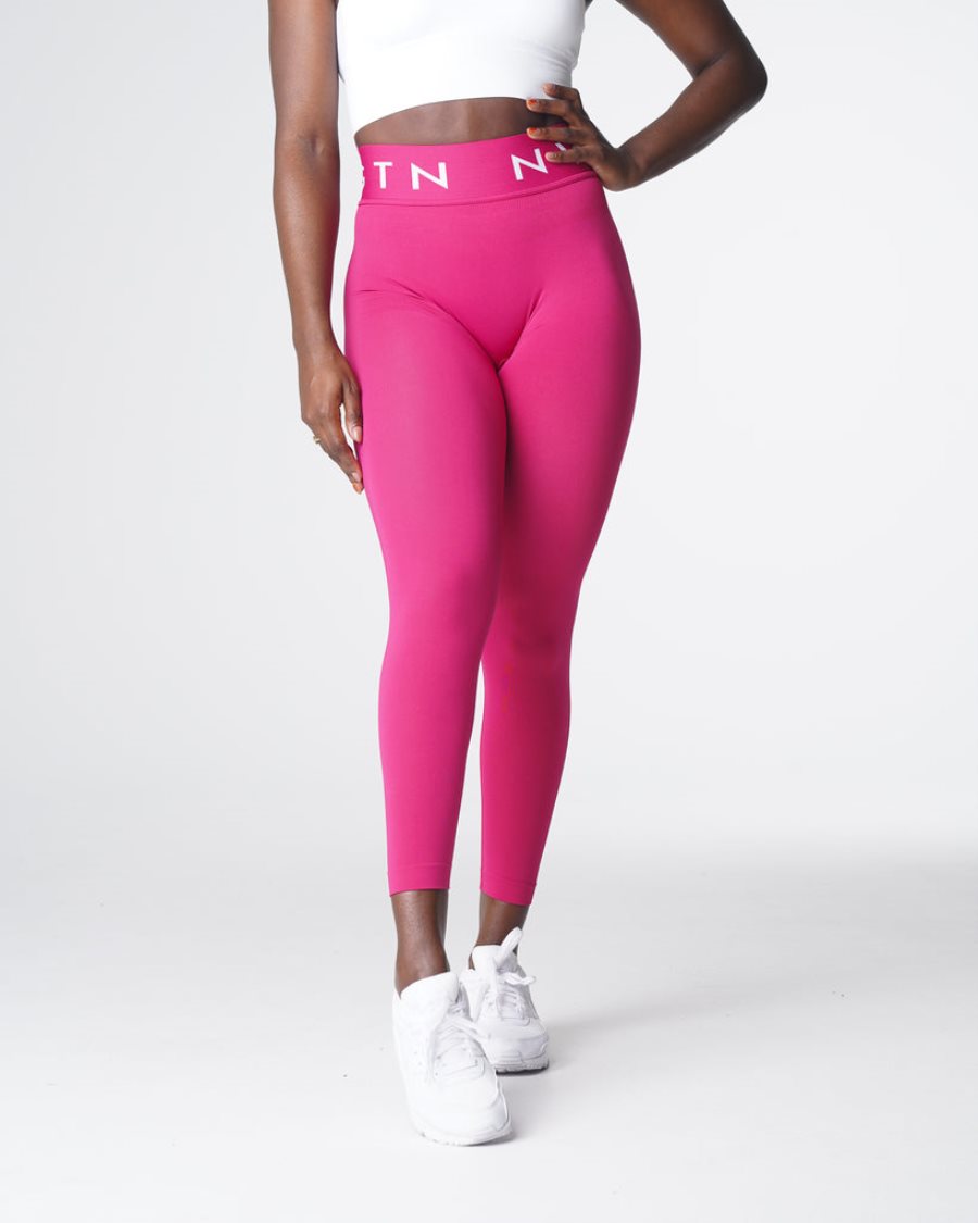 Leggins NVGTN Deporte Seamless Mujer Blancas España | TGNkTGFI