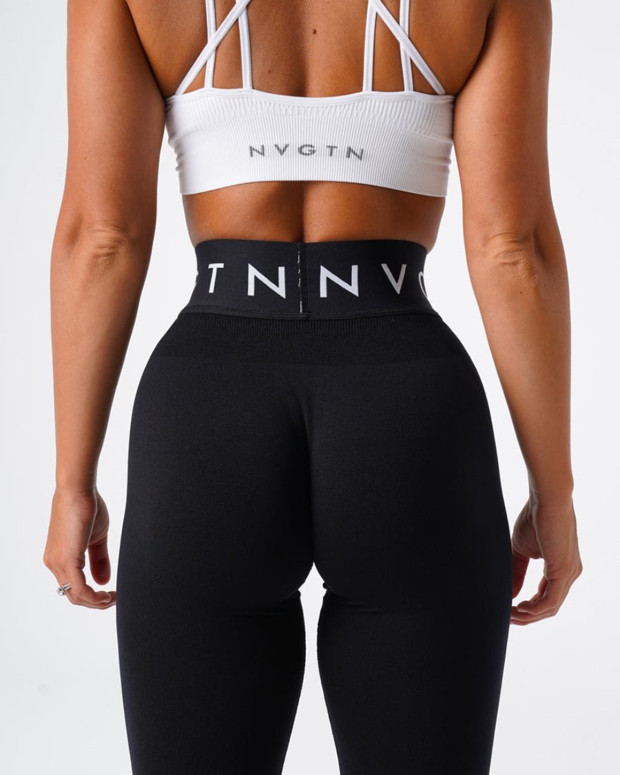 Leggins NVGTN Deporte Seamless Mujer Negras España | aIpb0SgT