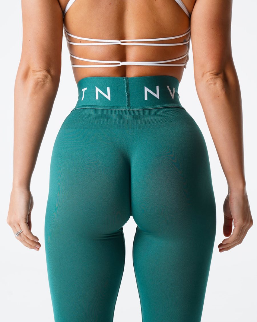 Leggins NVGTN Deporte Seamless Mujer Verde España | fwrsV5EH