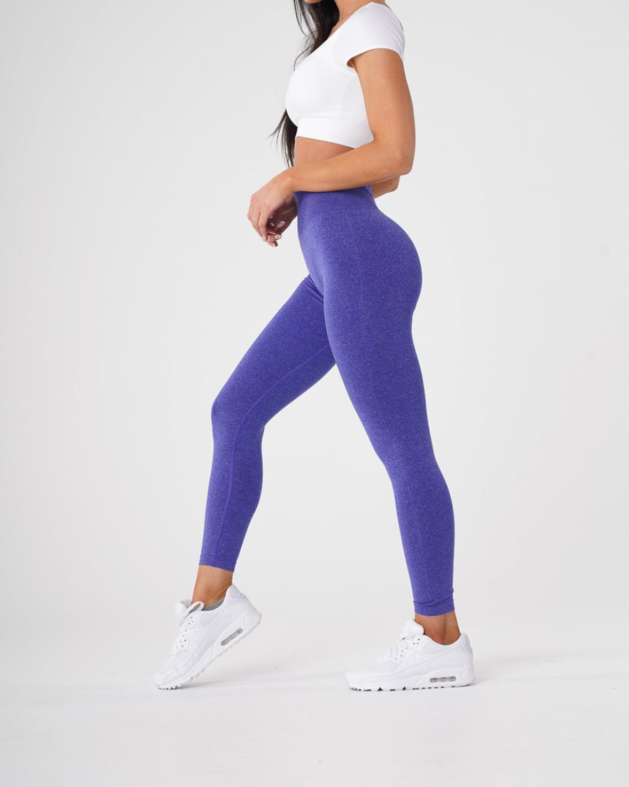 Leggins NVGTN Electric Blue NV Seamless Mujer Azules España | szOy9pmt