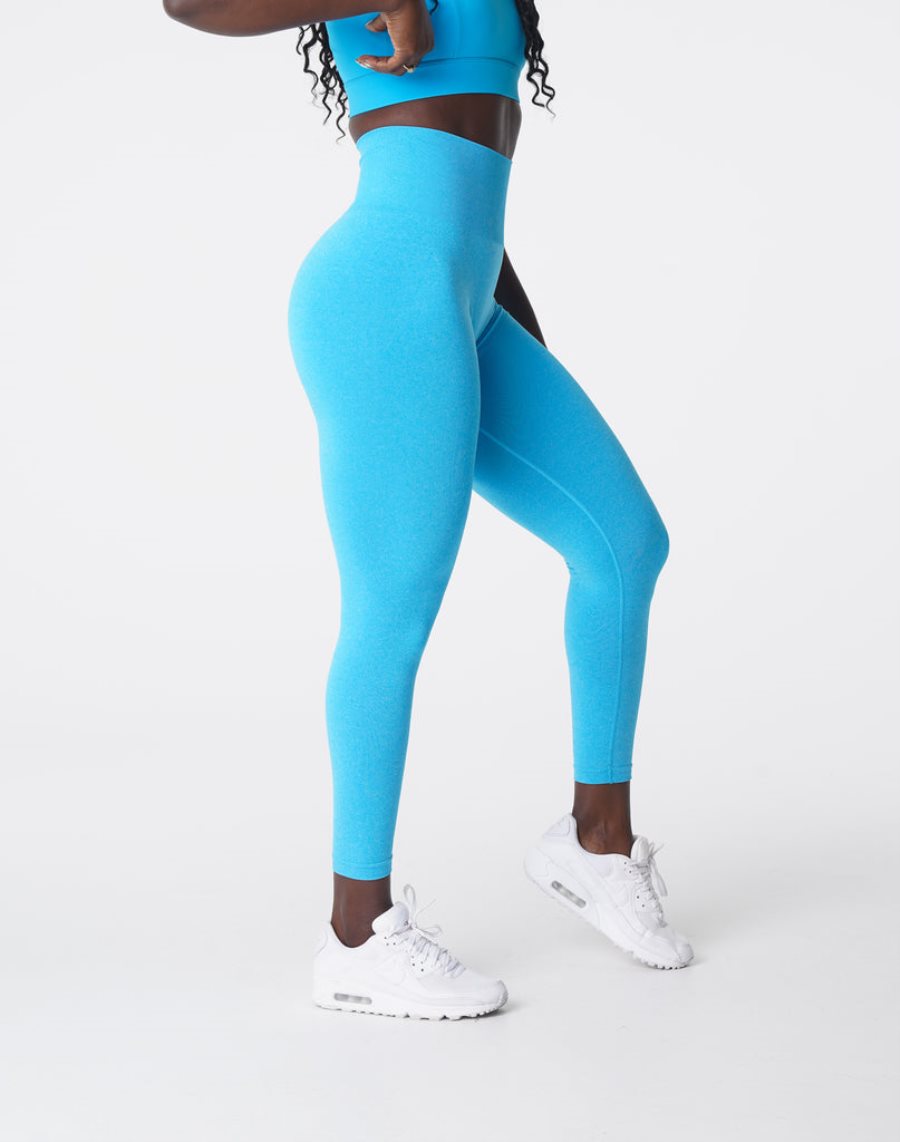 Leggins NVGTN NV Seamless Mujer Azules España | DdrnF0QU