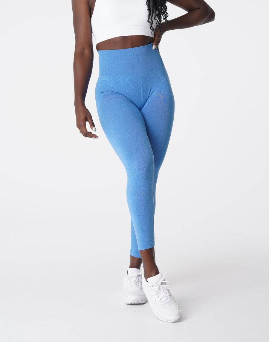 Leggins NVGTN NV Seamless Mujer Azules España | HQpykWen