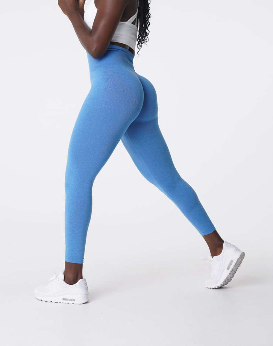 Leggins NVGTN NV Seamless Mujer Azules España | HQpykWen