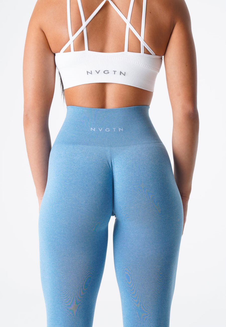 Leggins NVGTN NV Seamless Mujer Azules España | dFc41V3T