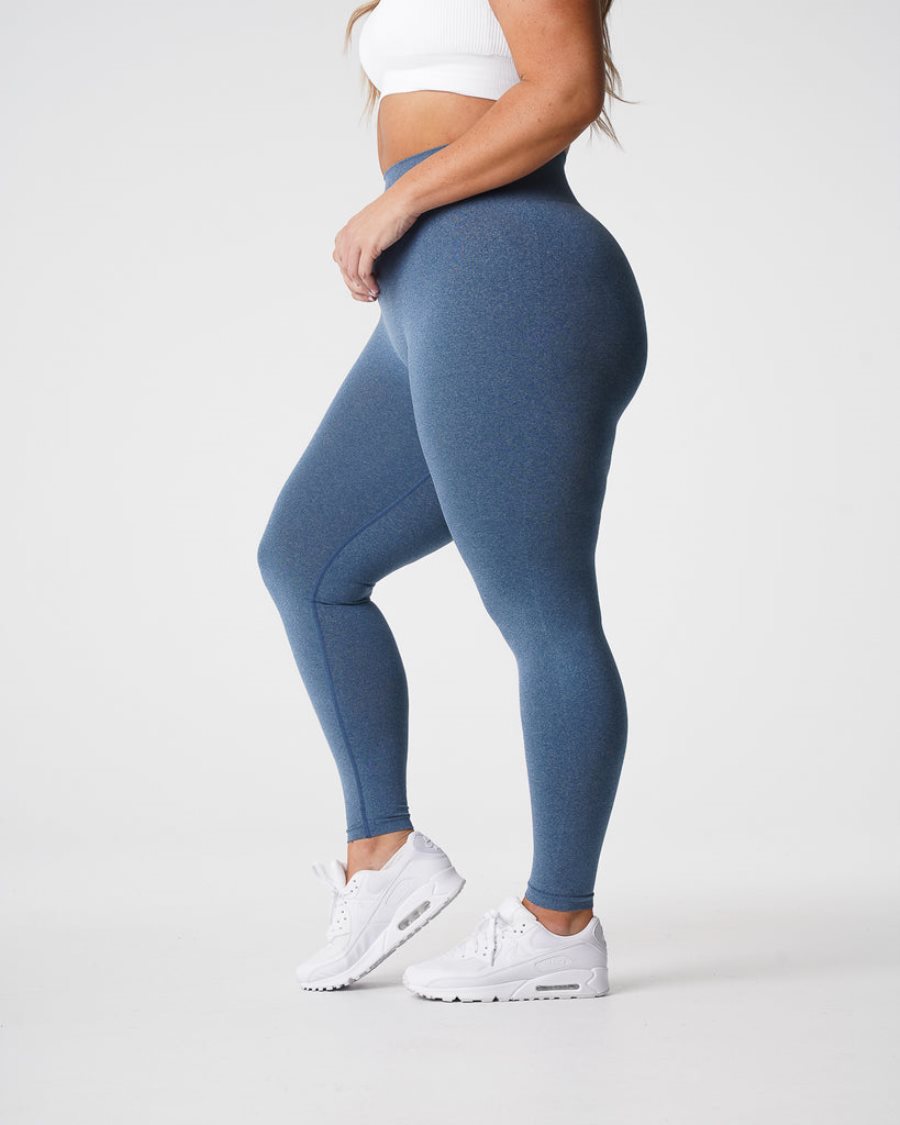 Leggins NVGTN NV Seamless Mujer Azules España | nsuGz2Lm