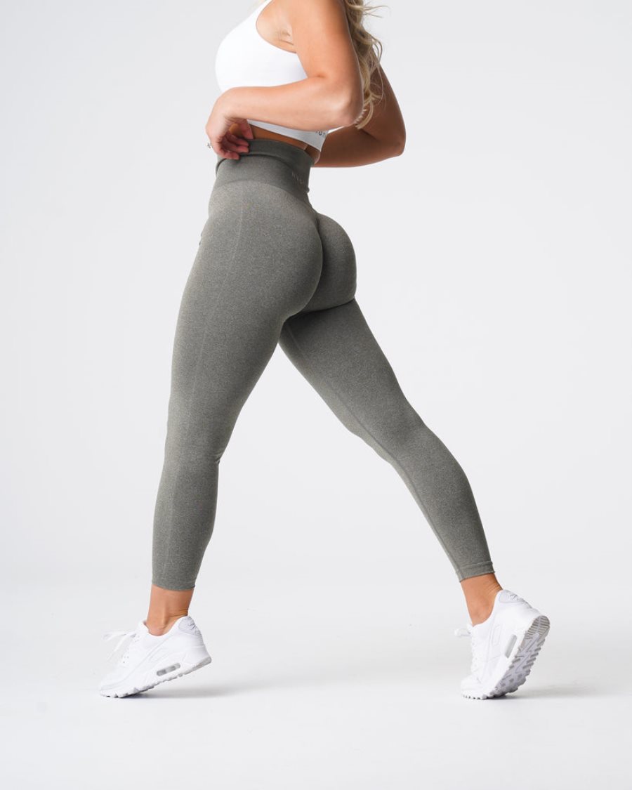 Leggins NVGTN NV Seamless Mujer Kaki Verde España | O4kns8yT