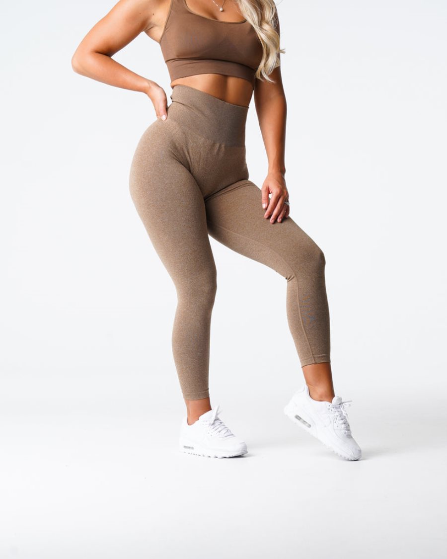 Leggins NVGTN NV Seamless Mujer Marrones España | ikpq6lRb