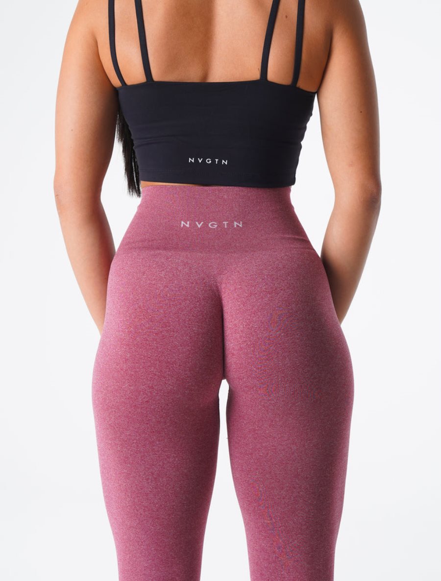 Leggins NVGTN NV Seamless Mujer Moradas Rojas España | HNImrWlE