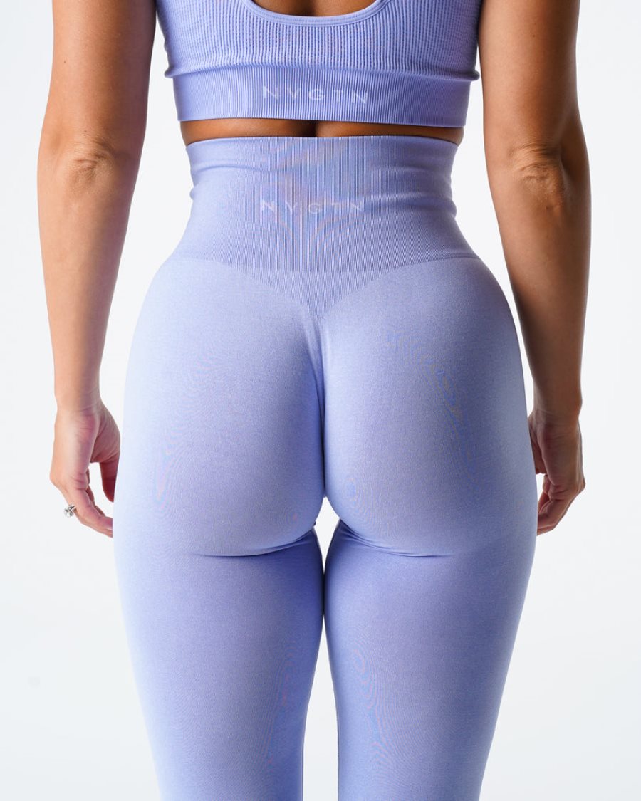 Leggins NVGTN NV Seamless Mujer Moradas Claro España | aUpOLhjD