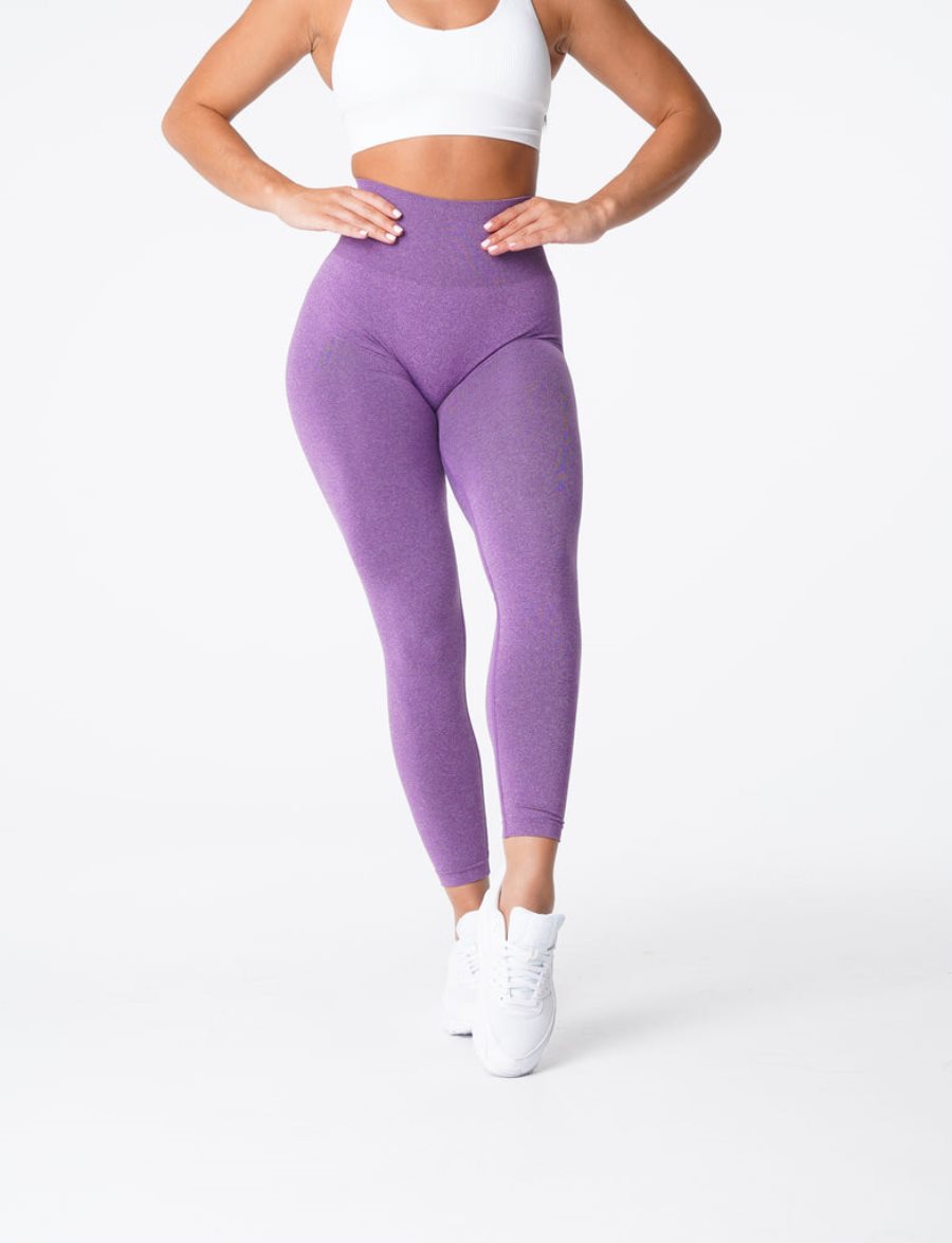 Leggins NVGTN NV Seamless Mujer Moradas España | l06Pabry