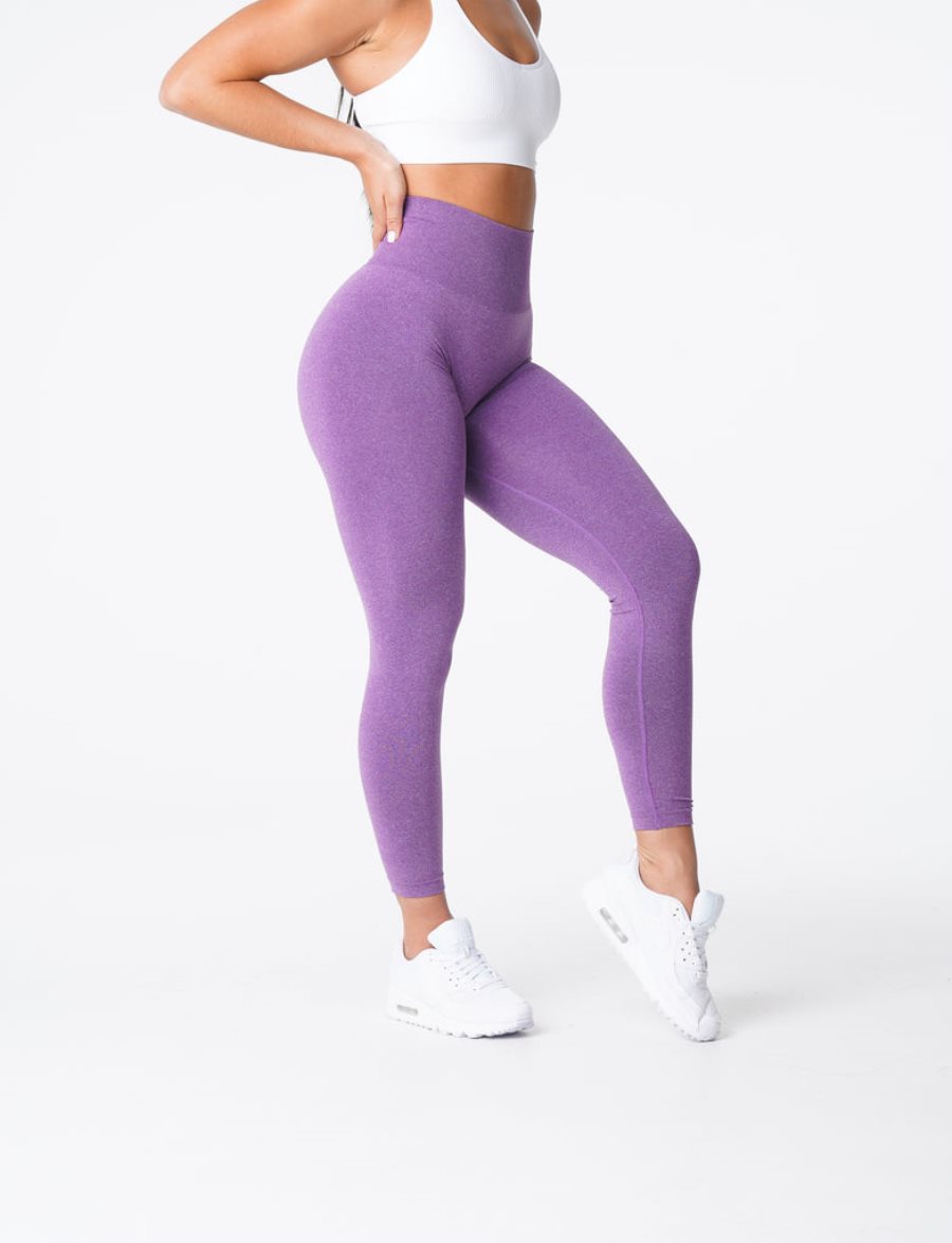 Leggins NVGTN NV Seamless Mujer Moradas España | l06Pabry