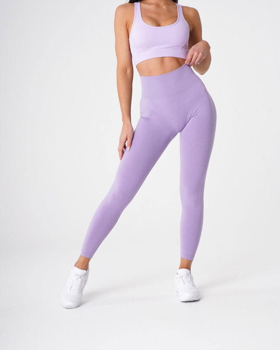 Leggins NVGTN NV Seamless Mujer Moradas España | qwDojphL