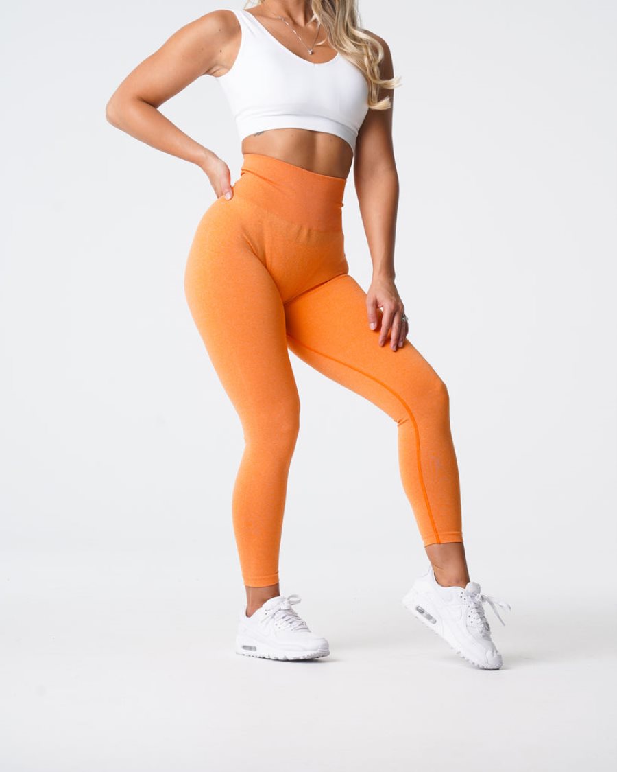 Leggins NVGTN NV Seamless Mujer Naranjas España | dCqgVAXX