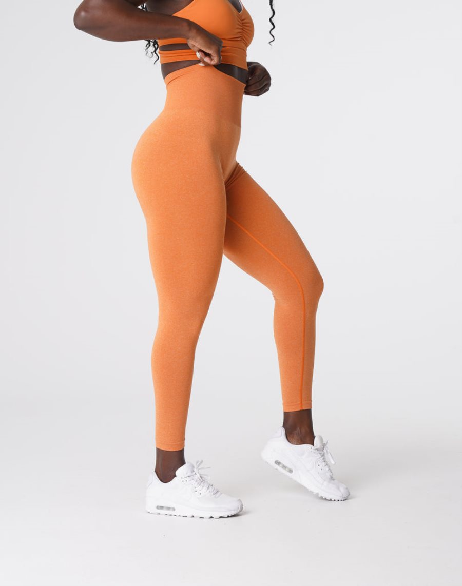 Leggins NVGTN NV Seamless Mujer Naranjas España | yrdI3bcW