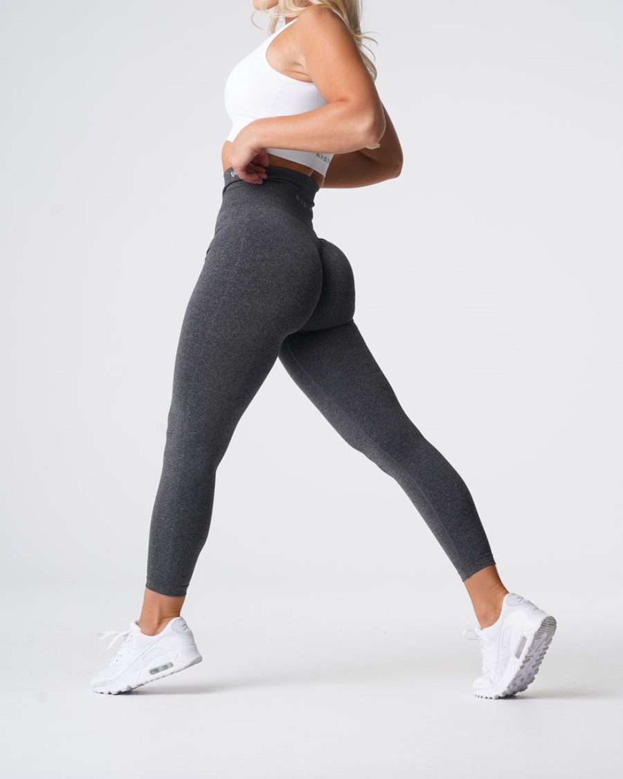 Leggins NVGTN NV Seamless Mujer Negras España | PxDhpr1z