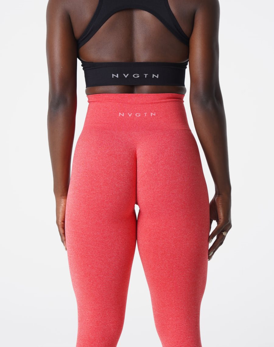 Leggins NVGTN NV Seamless Mujer Rojas España | Oe9vXiKJ