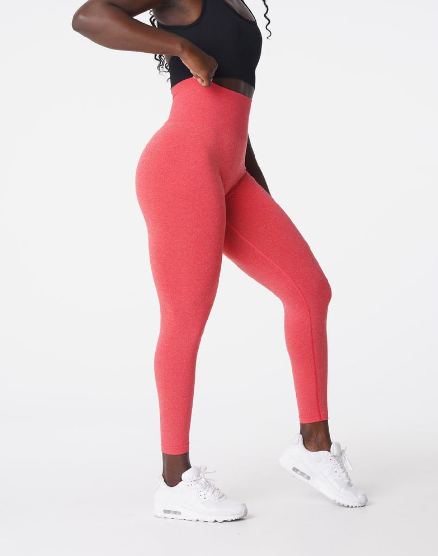 Leggins NVGTN NV Seamless Mujer Rojas España | Oe9vXiKJ