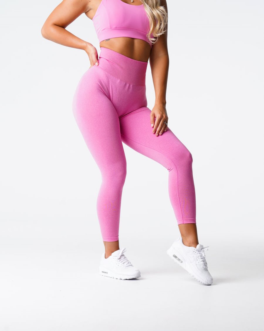 Leggins NVGTN NV Seamless Mujer Rosas España | QRNKKiVV