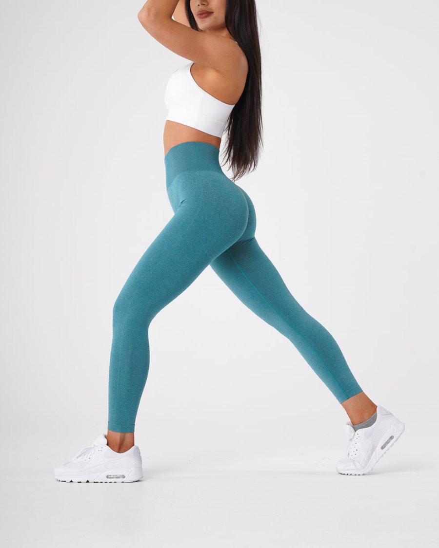 Leggins NVGTN NV Seamless Mujer Turquesa España | TS9udHRz