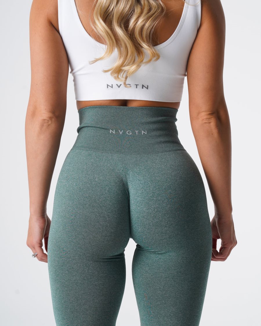 Leggins NVGTN NV Seamless Mujer Verde España | 9SyXVAFH