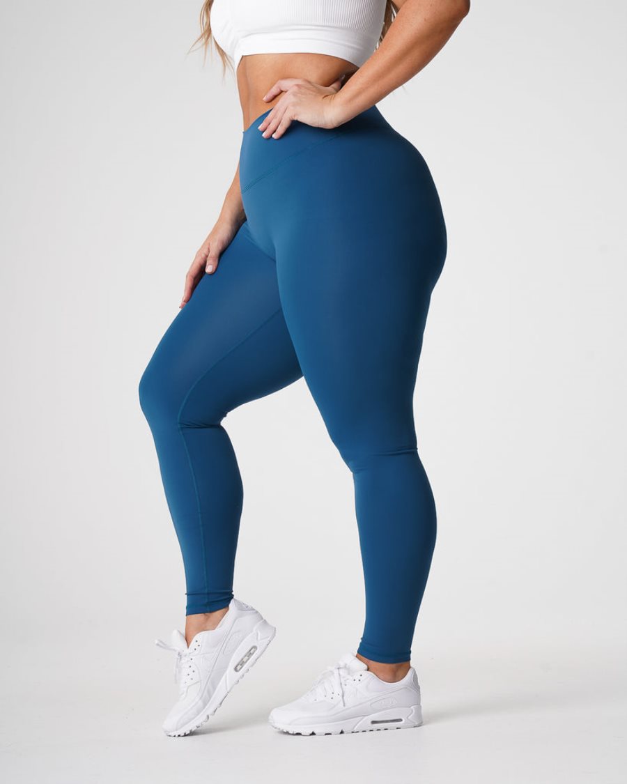 Leggins NVGTN Signature 2.0 Mujer Azules España | II65sVhz