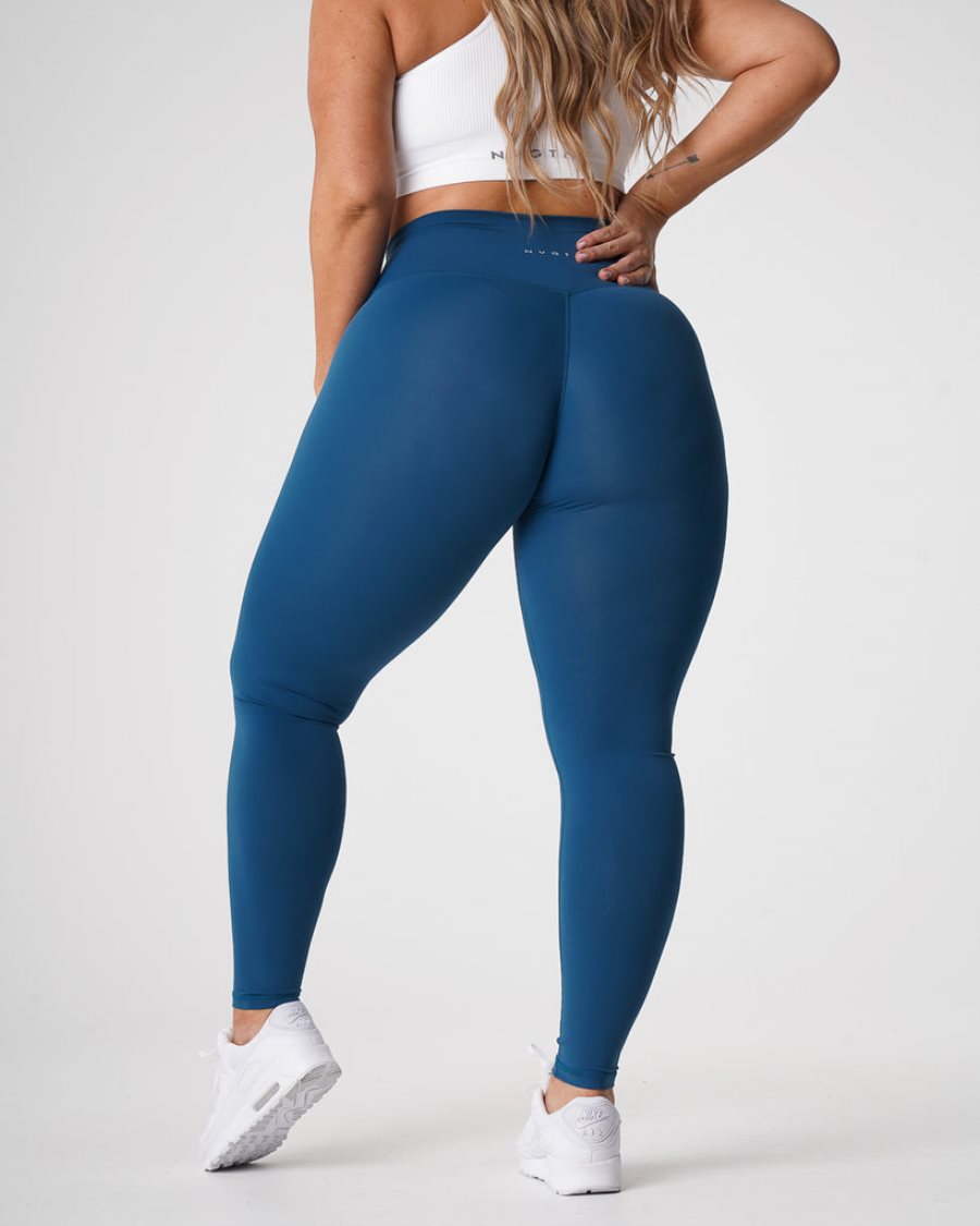 Leggins NVGTN Signature 2.0 Mujer Azules España | II65sVhz